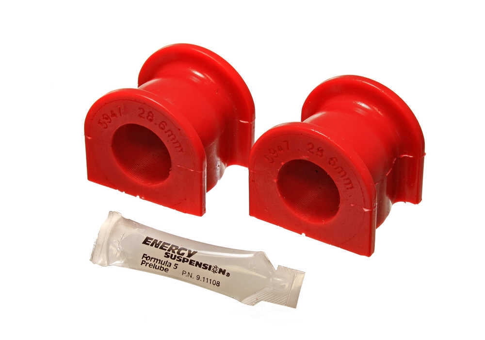 Energy Suspension 16.5139R Polyurethane Front Sway Bar Bushings 28.2mm Red Fits select: 2000-2009 HONDA S2000
