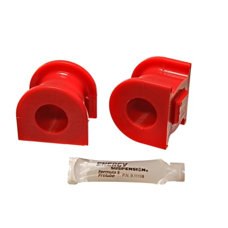 Energy Suspension 16.5143R Polyurethane Rear Sway Bar Bushings 28.6mm Red Fits select: 2000-2009 HONDA S2000