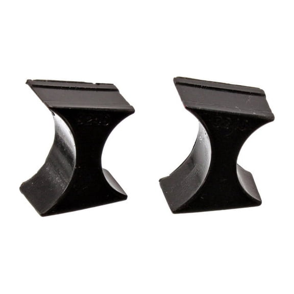 Energy Suspension 2.0 X 1.5 Shock Isolator Set - Black