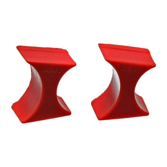 Energy Suspension 2.0 X 1.5 Shock Isolator Set - Red