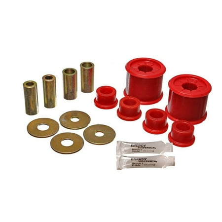 Energy Suspension 2/01-04 Mitsubishi Eclipse FWD Red Front Control Arm Bushing Set Fits select: 2002-2003 MITSUBISHI GALANT ES/LS/GTZ, 2001 MITSUBISHI GALANT ES/GTZ