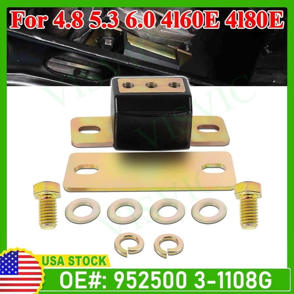 Energy Suspension 3-1108G Transmission Mount For Chevy TH350 Th400 700R4 4L80E