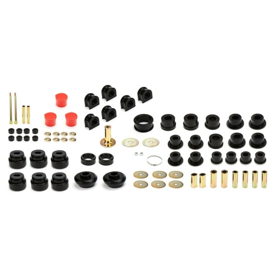 Energy Suspension 3.18137G Polyurethane Master Bushing Kit with Hardware Black Fits select: 2007-2009 CHEVROLET SILVERADO, 2011 CHEVROLET SILVERADO K1500 LT