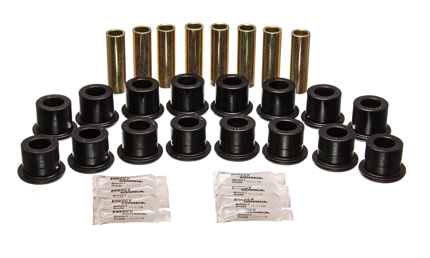 Energy Suspension 3.3189G Polyurethane Front Control Arm Bushings Black Fits select: 1994-2002 AMERICAN GENERAL H1, 2006 HUMMER H1