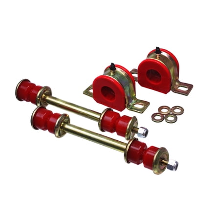 Energy Suspension 3.5222R Sway Bar Bushing Set Fits select: 2002-2006 CHEVROLET SILVERADO, 2002-2006 GMC NEW SIERRA