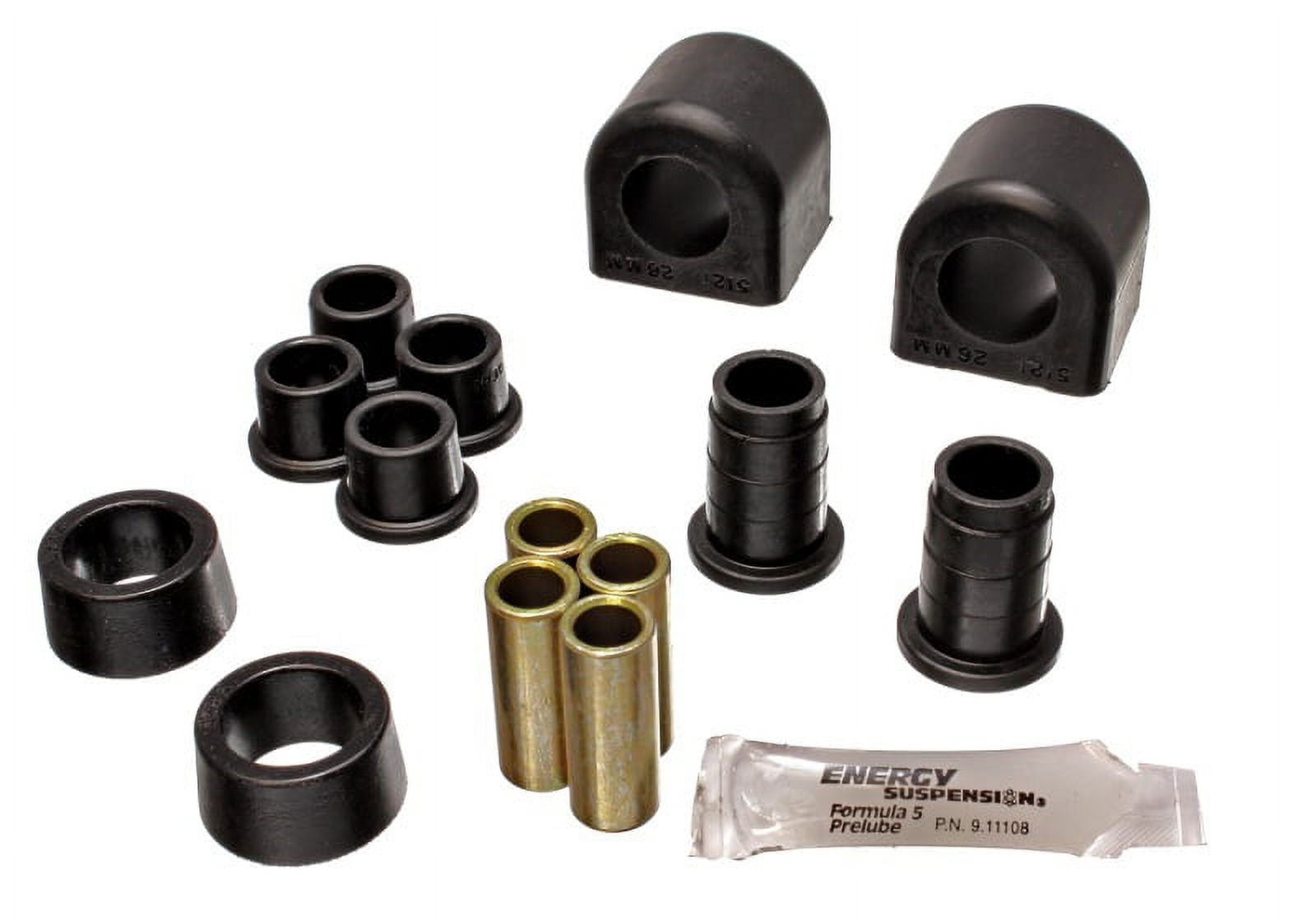 Energy Suspension 30Mm Corvette Front Stab Bar - Black Fits select: 1984-1987 CHEVROLET CORVETTE