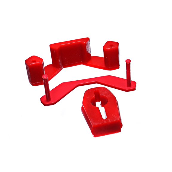 Energy Suspension 4.1140R Polyurethane Manual Transmission Mounts And Shifter Bushings Red Fits select: 2011-2014 FORD MUSTANG