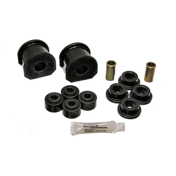 Energy Suspension 4.5116G Polyurethane Sway Bar Bushings W/ .615 Rear Bar Bushings Black Fits select: 1975-1998,2000 FORD F150
