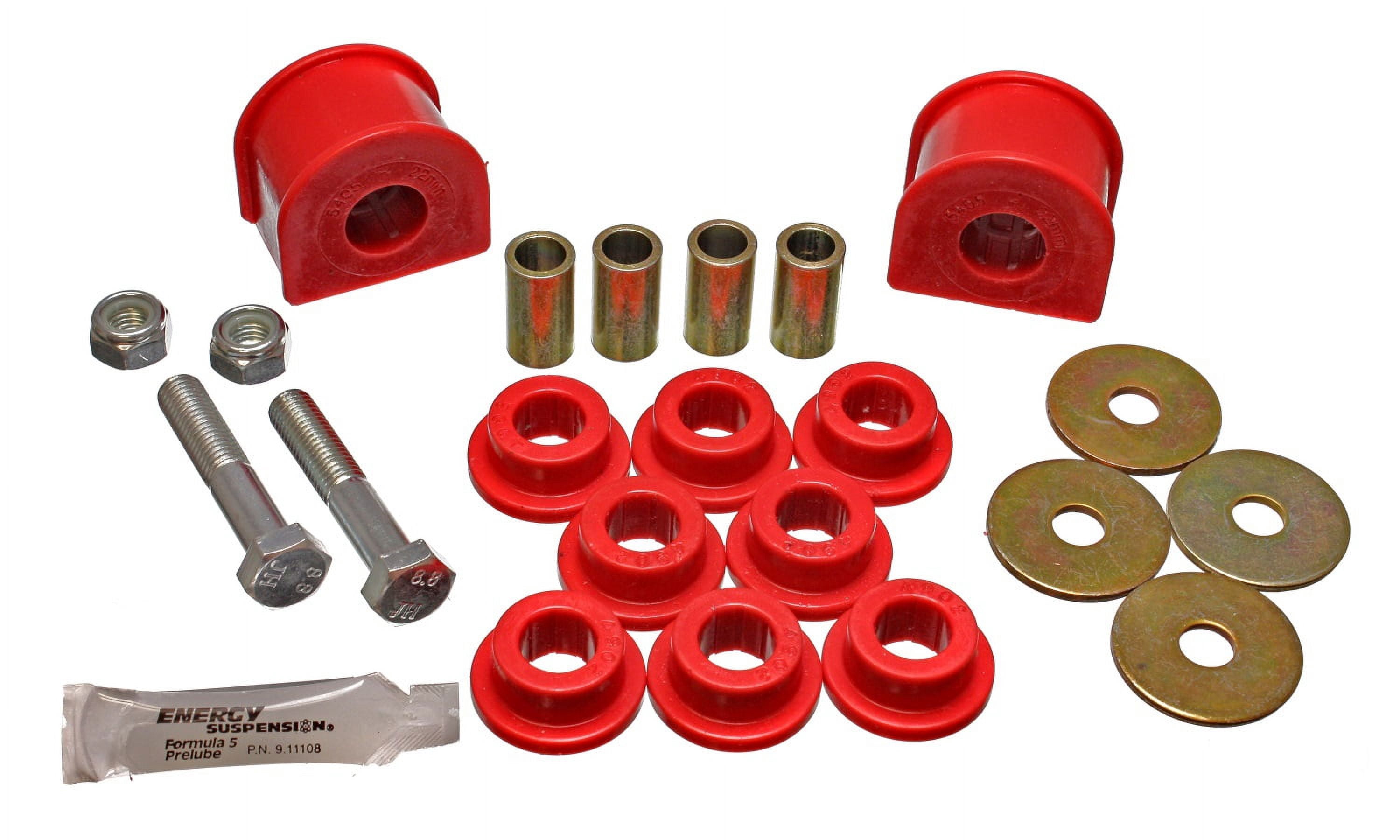 Energy Suspension 4.5146R Polyurethane 22mm Rear Sway Bar Bushings Red Fits select: 1997-2001 FORD EXPEDITION, 1998-2001 LINCOLN NAVIGATOR