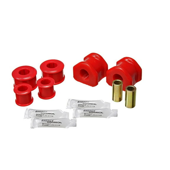 Energy Suspension 4.5201R Polyurethane Sway Bar Bushing Rear - 22 mm Bar Red Fits select: 2011-2014 FORD MUSTANG