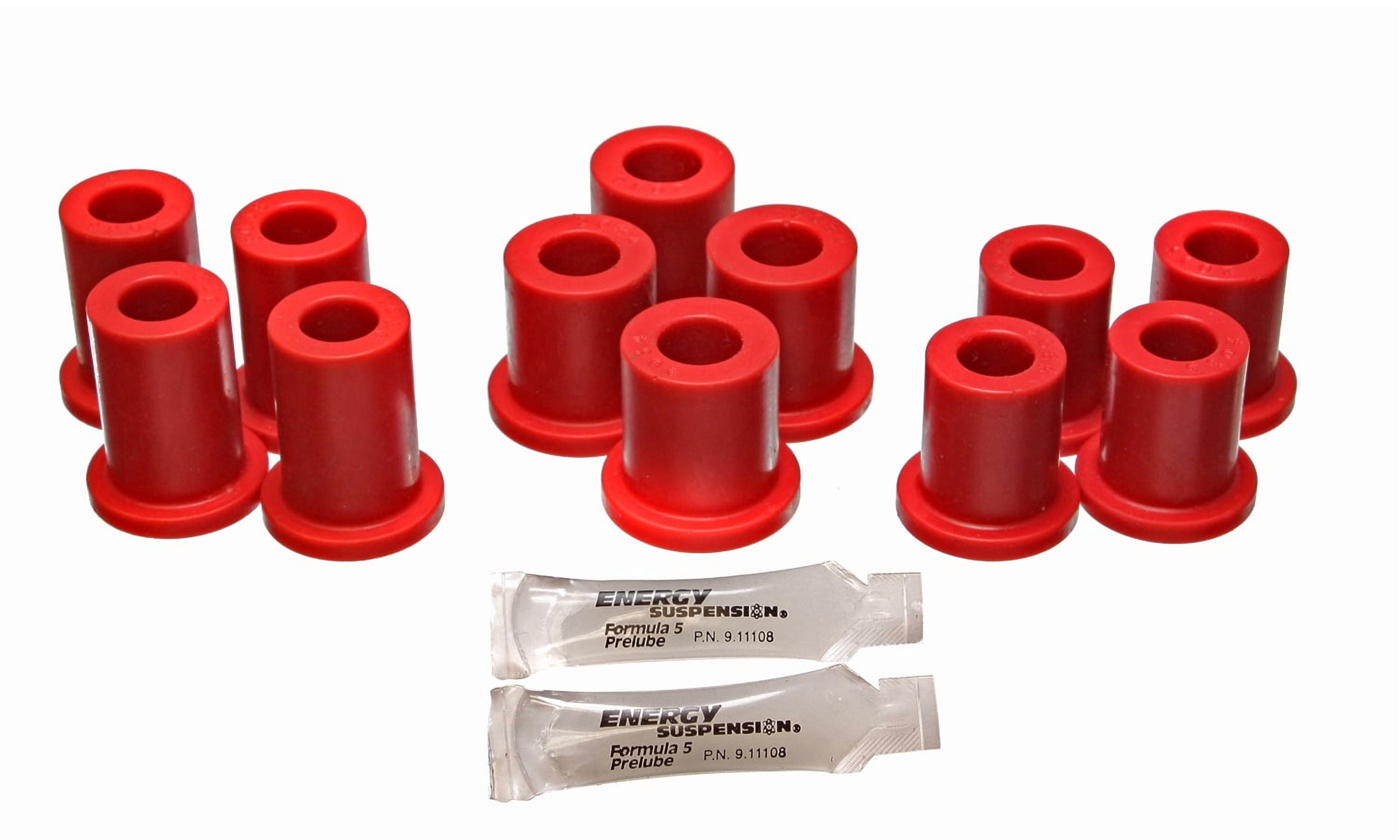 Energy Suspension 5.2103R Leaf Spring Bushing Set Fits select: 1987-1991 DODGE RAM 50, 1994-1996 MITSUBISHI MIGHTY MAX