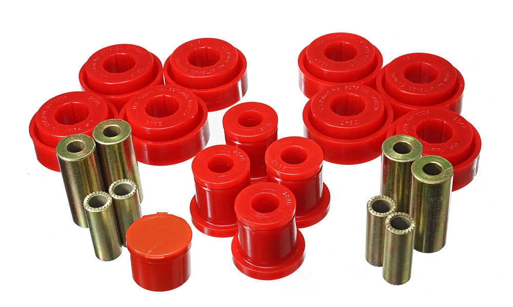 Energy Suspension 5.3140R Polyurethane Control Arm Bushings Red Fits select: 2005 CHRYSLER 300C, 2006-2010 DODGE CHARGER