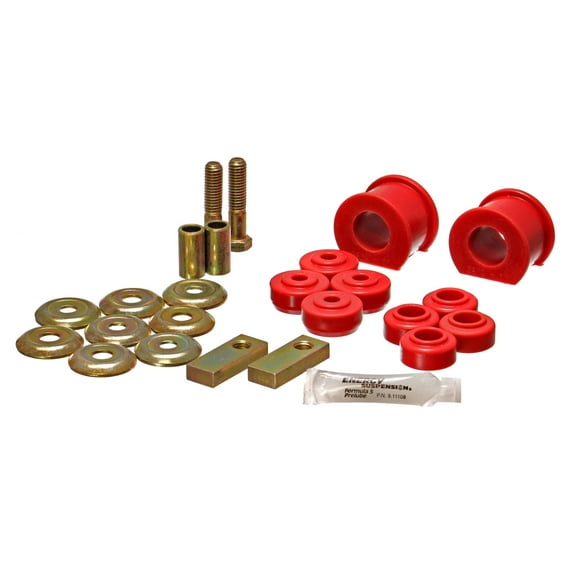 Energy Suspension 5.5111R Polyurethane 1-1/8" Sway Bar Bushings Red Fits select: 1976-1980 PLYMOUTH VOLARE, 1976-1979 DODGE ASPEN