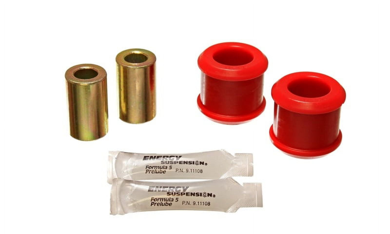 Energy Suspension 5.7116R Polyurethane Track Arm Bushings Red Fits