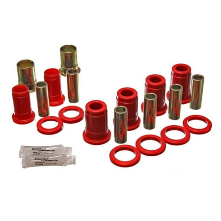 Energy Suspension 59-64 Bel Air/Impala / 64 El Camino (w/ Single U/A) Red Rear C/A Bushing Set