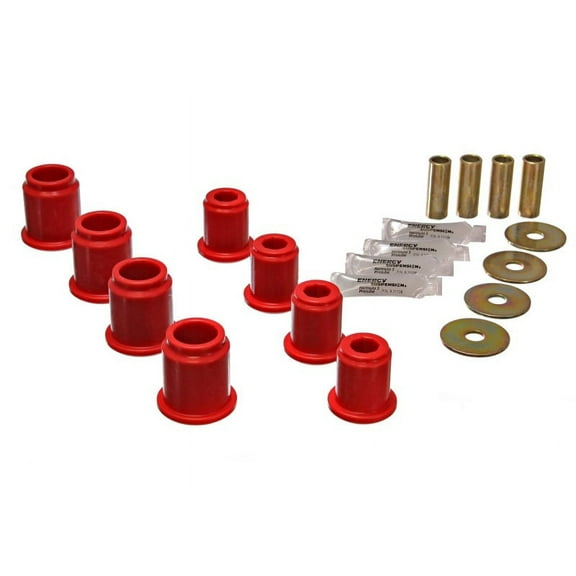 Energy Suspension 6/95-04 Toyota Pick Up 4W (Exc T-100/Tundra) Red Front Control Arm Bushing Set