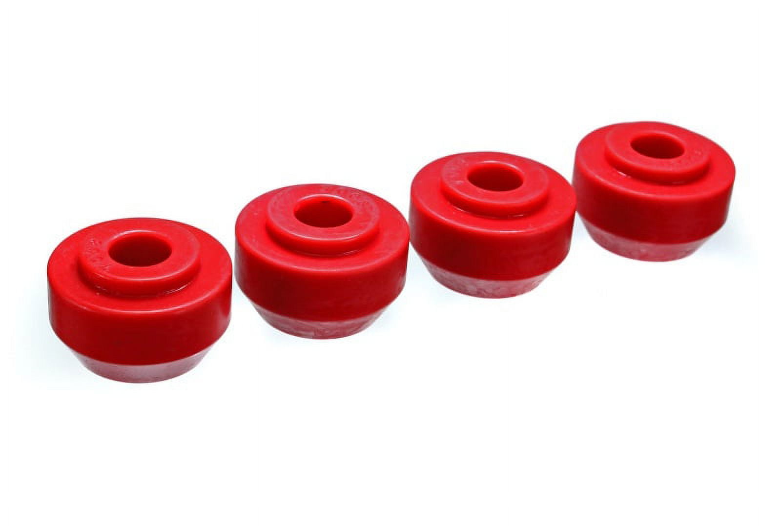 Energy Suspension 64-66 Ford Mustang Red Front Strut Rod Bushing Set Fits select: 1966 FORD FALCON, 1966 FORD RANCHERO DLX