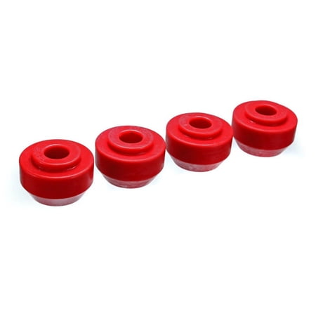 Energy Suspension 64-66 Ford Mustang Red Front Strut Rod Bushing Set Fits select: 1966 FORD FALCON, 1966 FORD RANCHERO DLX
