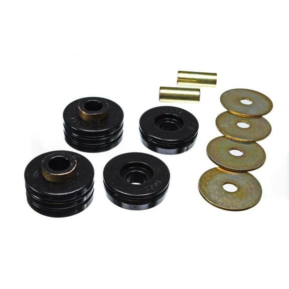 Energy Suspension 66-77 Ford Bronco 4WD Black Transmission Mount Set Fits select: 1968,1971-1972 FORD BRONCO U100