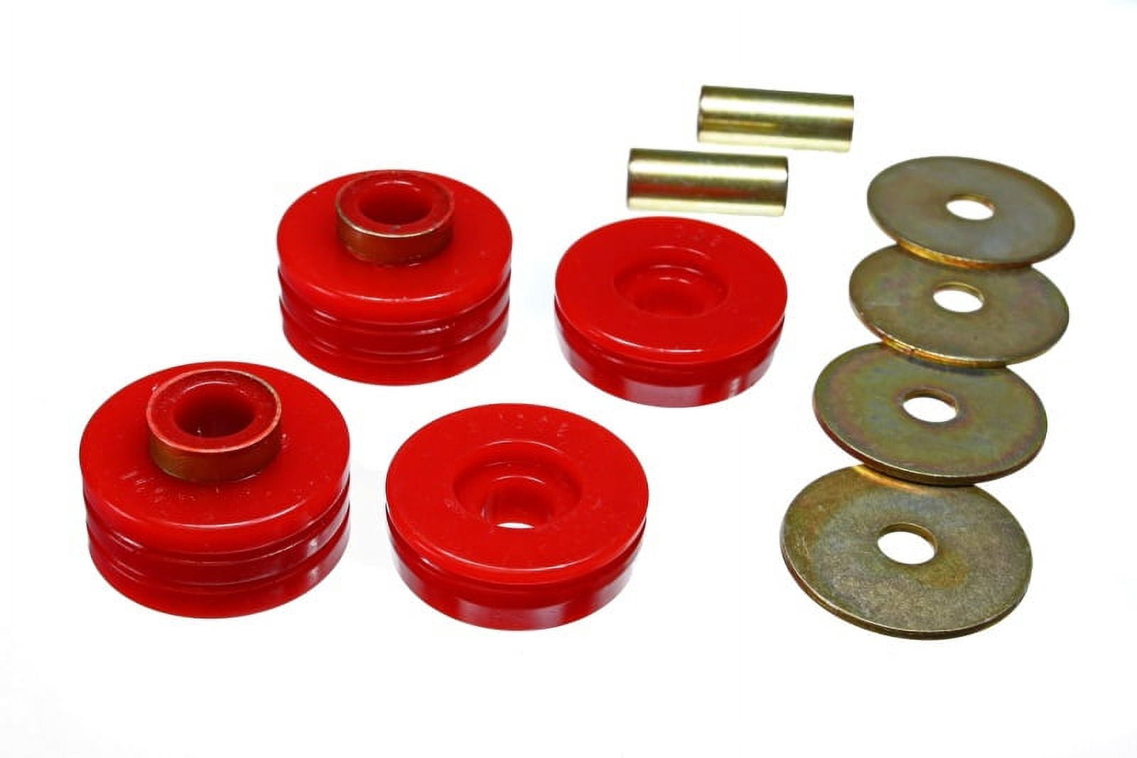 Energy Suspension 66-77 Ford Bronco 4WD Red Transmission Mount Set Fits select: 1968,1971-1972 FORD BRONCO U100