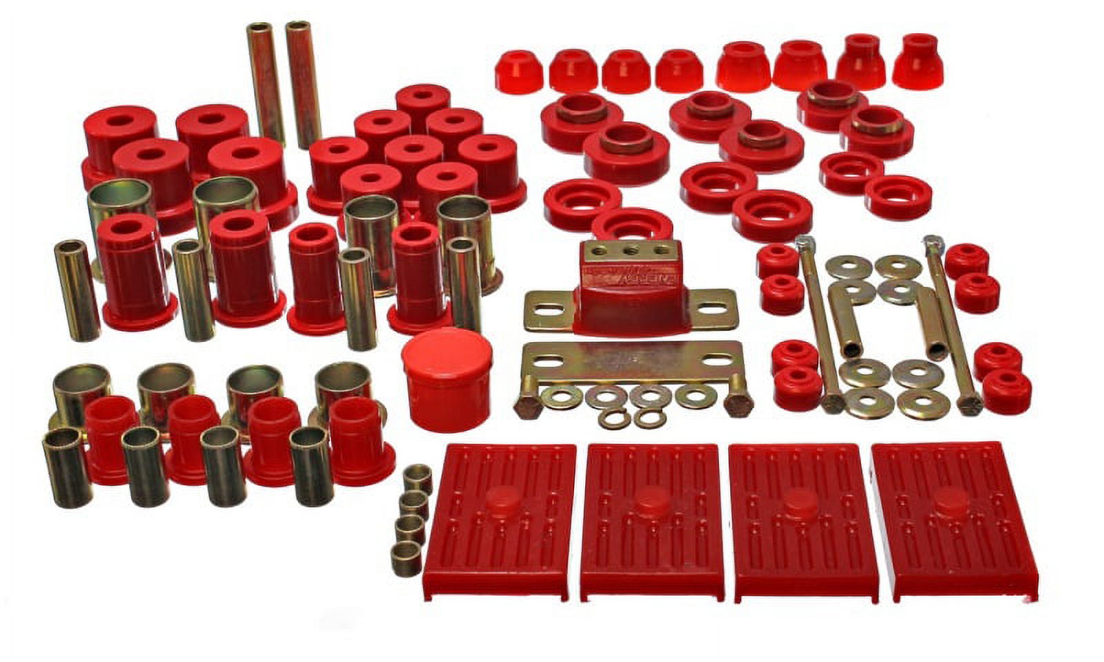 Energy Suspension 67-79 GM Camaro / Firebird w/ Multi Leaf Springs Red Hyper-Flex Master Bushing Set Fits select: 1967-1968,1969 CHEVROLET CAMARO