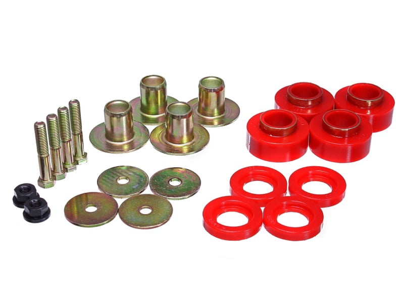 Energy Suspension 68-72 Chevrolet Chevelle Red Body Mount Set Fits select: 1970 ,1972 CHEVROLET MALIBU
