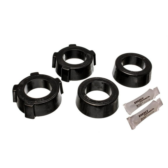 Energy Suspension 69-78 Vokswagen (Air Cooled) Black Rear Spring Plate Bushing Set Fits select: 1969-1978 VOLKSWAGEN TYPE 1