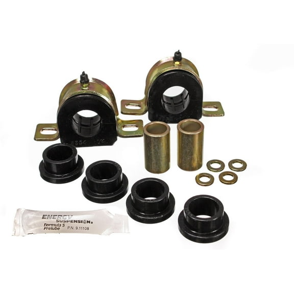 Energy Suspension 73-80 GM K5 Blazer / 73-80 K10/K20/K30 Black Complete Front Sway Bar Bushing Set