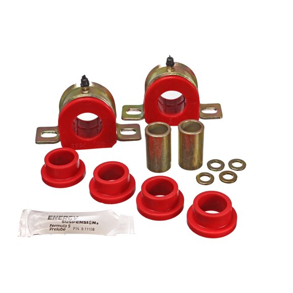 Energy Suspension 73-80 GM K5 Blazer / 73-80 K10/K20/K30 Red Complete Front Sway Bar Bushing Set