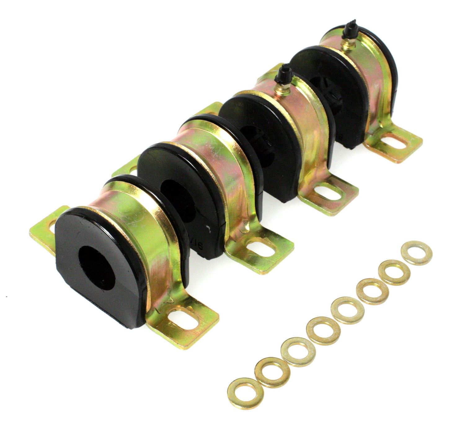 Energy Suspension 73-94 GM K5 Blazer/73-81 C-10/C1500 P/U Black 1-1/8in Front Sway Bar Bushing Set Fits select: 1973-1986 CHEVROLET C10, 1977 CHEVROLET BLAZER