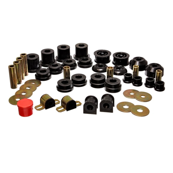 Energy Suspension 8.18110G Polyurethane Master Bushing Kit Black Fits select: 2005-2007 TOYOTA SCION TC