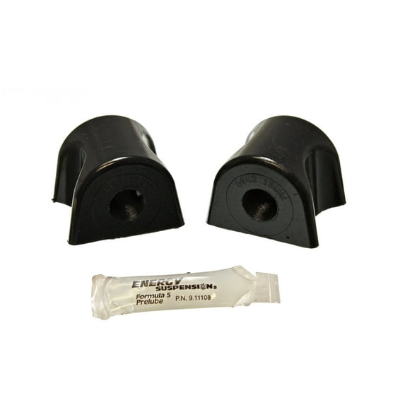 Energy Suspension 8.5138G Polyurethane Front Sway Bar Bushings 18mm Black Fits select: 2013-2014 TOYOTA SCION FR-S, 2013 SUBARU BRZ