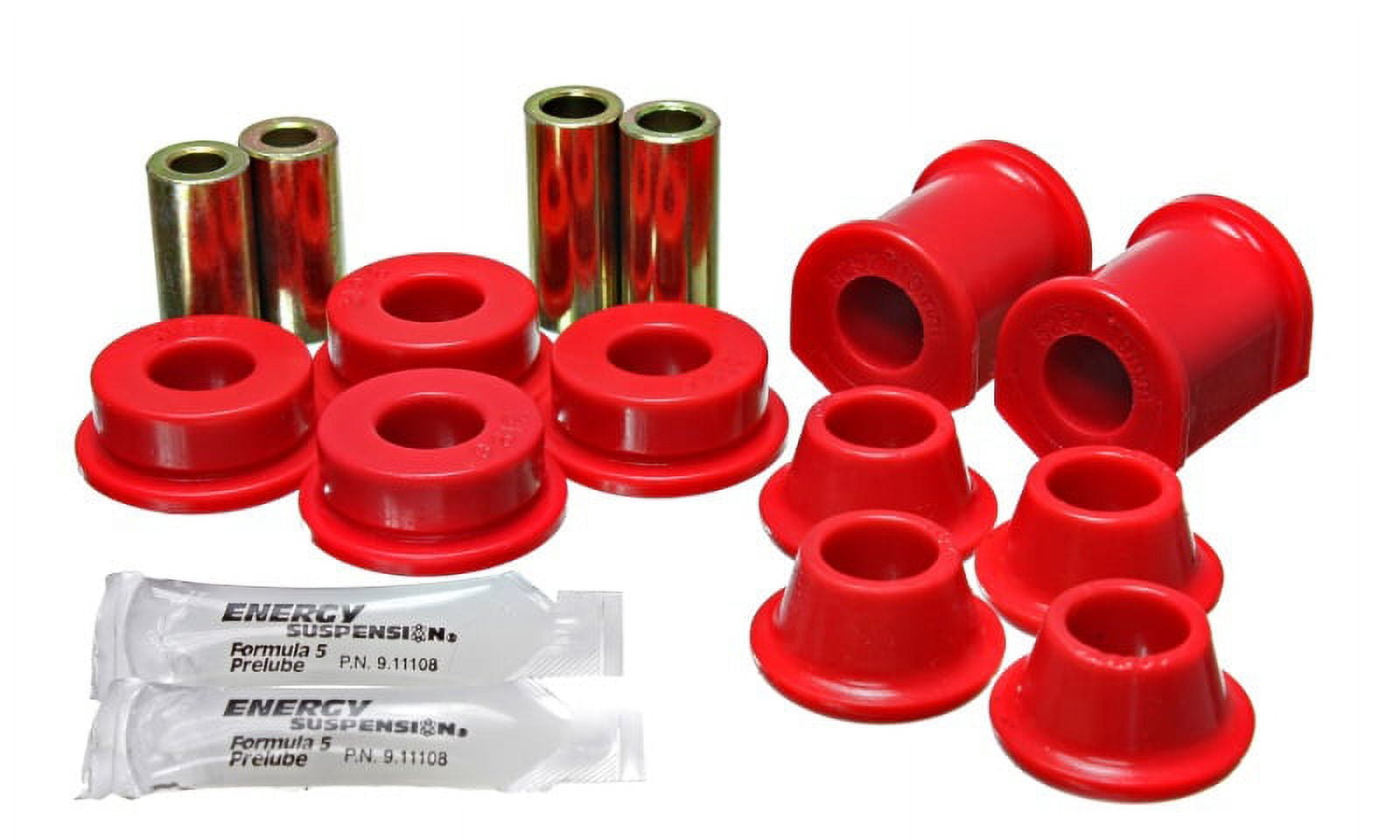 Energy Suspension 8/73-79 VW Super Beetle (Stamped) Red Front Control Arm Bushing Set Fits select: 1973-1975 VOLKSWAGEN TYPE 1