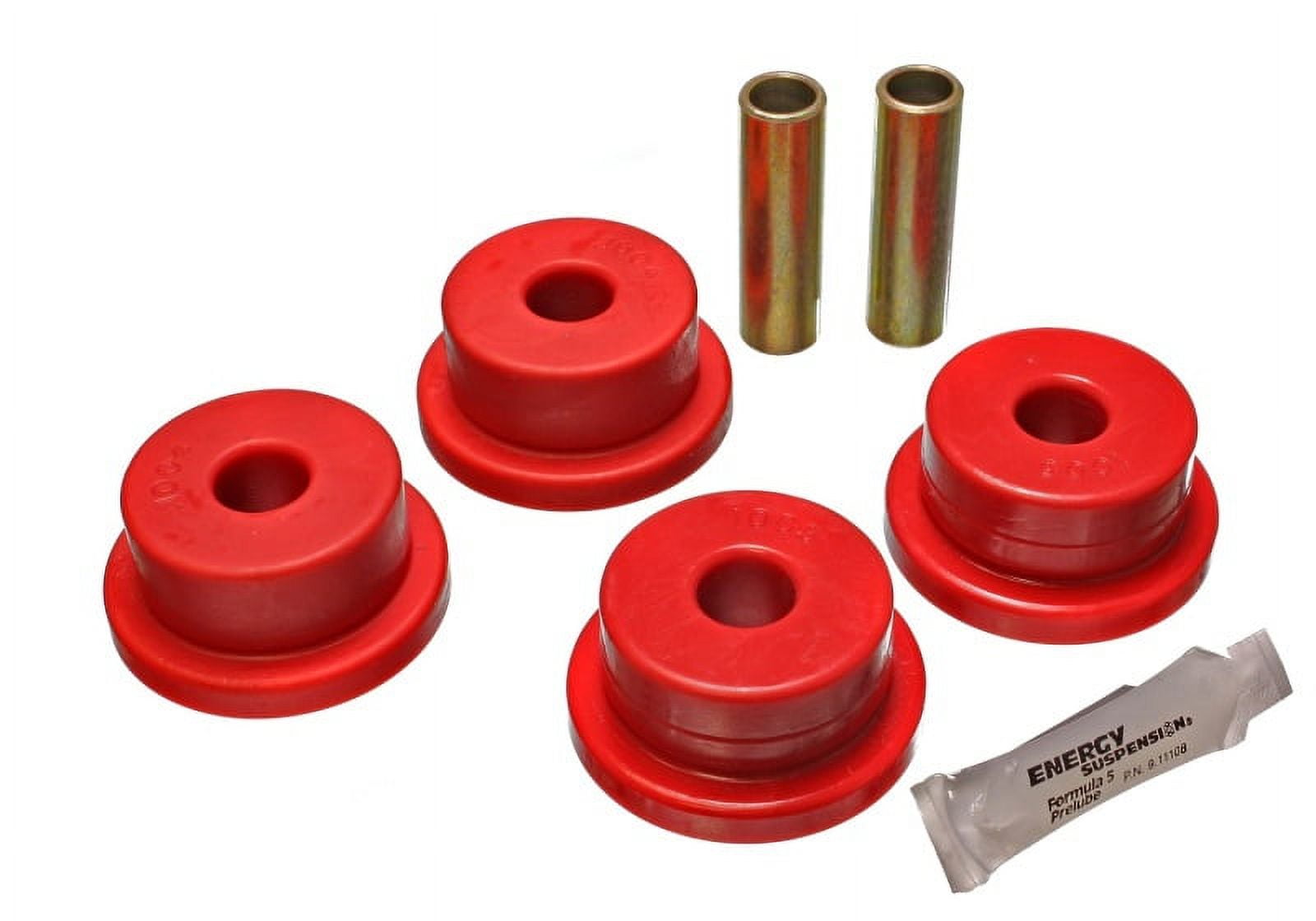 Energy Suspension 80-82 Chevy Corvette Red Differential Carrier Bushing Set Fits select: 1980-1982 CHEVROLET CORVETTE