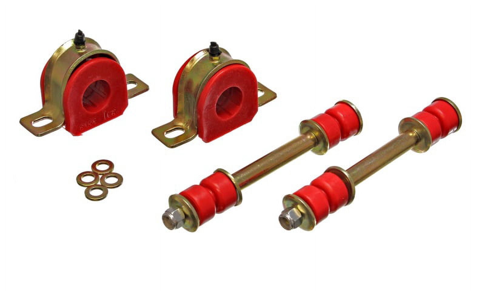 Energy Suspension 82-04 Chevy S10 Blazer/S10 PU Red Front Sway Bar Bushing Set w/ 1-1/16in End Links Fits select: 1994-2003 CHEVROLET S TRUCK S10, 1990-1998 CHEVROLET BLAZER