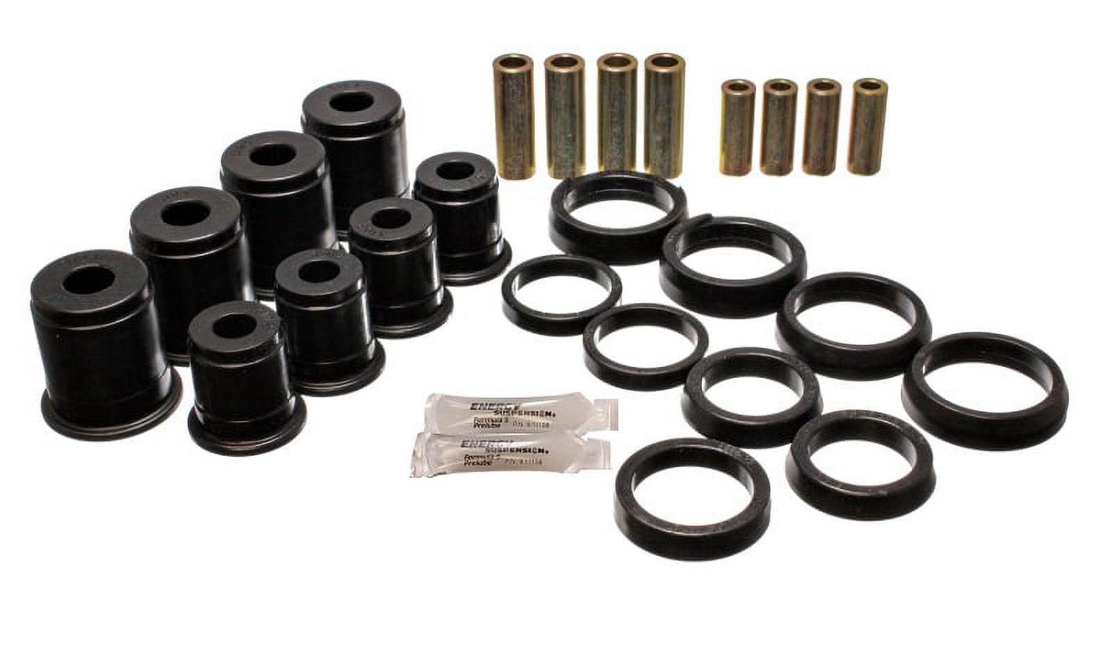 Energy Suspension 84-01 Jeep Cherokee/Wagoneer/Comanche 4WD Black Front Control Arm Bushings Fits select: 1987-1992 JEEP CHEROKEE LAREDO, 1988-1989 JEEP COMANCHE PIONEER