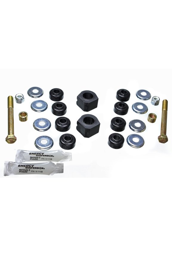 84-87 Honda Civic/CRX Black 18mm Front Sway Bar Bushings (Sway Bar link bushings a Fits select: 1987 HONDA CIVIC 1.5, 1985 HONDA CIVIC 1500 S