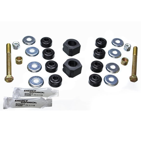 Energy Suspension 84-87 Honda Civic/CRX Black 18mm Front Sway Bar Bushings (Sway Bar link bushings a Fits select: 1987 HONDA CIVIC 1.5, 1985 HONDA CIVIC 1500 S