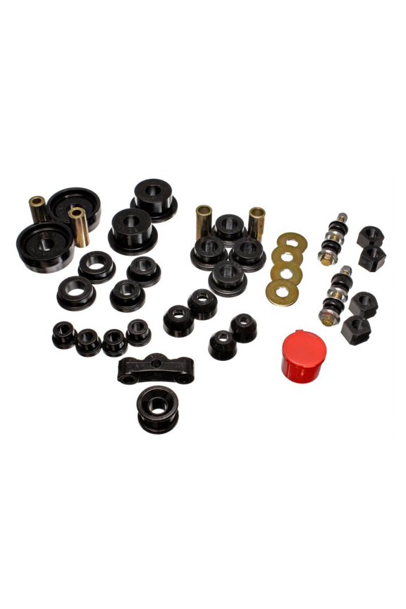 84-87 Honda Civic/CRX Black Hyper-Flex Master Bushing Set Fits select: 1987 HONDA CIVIC 1.5, 1985 HONDA CIVIC 1500 S