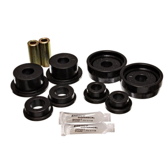 Energy Suspension 84-87 Honda Civic/CRX Black Rear Control Arm Bushing Set (Includes Trailing Arm Bu Fits select: 1987 HONDA CIVIC 1.5, 1985 HONDA CIVIC 1500 S