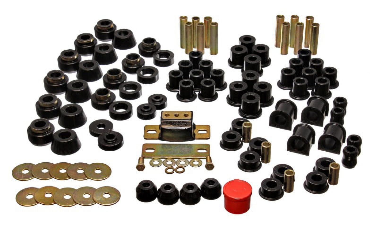 Energy Suspension 87-95 Jeep Wrangler YJ Black Hyper-Flex Master Bushing Set Fits select: 1989-1995 JEEP WRANGLER / YJ