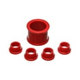 thumbnail image 1 of Energy Suspension 88-91 Honda Civic/CRX Red Power Steering Rack Bushing Set, 1 of 2
