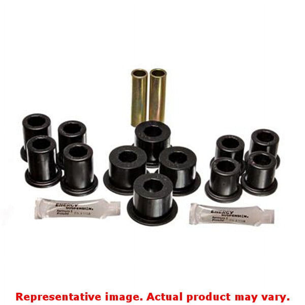 Energy Suspension 89-94 Toyota Pick Up 2WD (Exc T-100/Tundra) Black Rear Leaf Spring Bushing Set