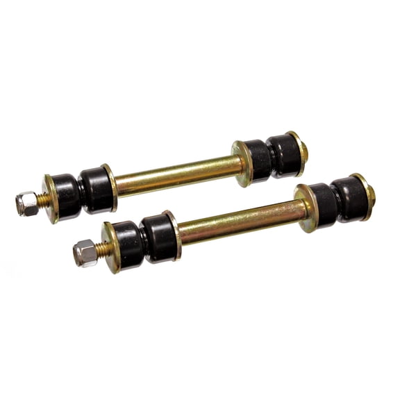 Energy Suspension Universal 3 9/16 Inch Front Black Sway Bar End Links