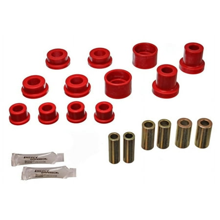 Energy Suspension 90-94 Mitsubishi Eclipse AWD Red Rear Control Arm Bushing Set Fits select: 1990-1994 EAGLE TALON TSI, 1990-1994 MITSUBISHI ECLIPSE GSX