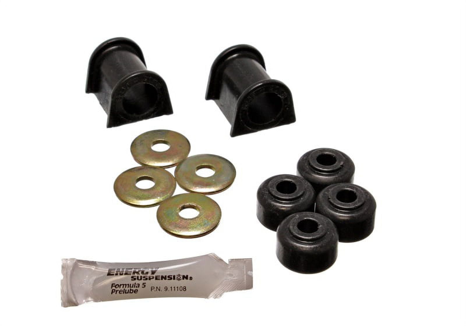 Energy Suspension 90-94 Mitsubishi Eclipse FWD Black 19mm Front Sway Bar Bushings (Sway bar end link Fits select: 1990-1993 EAGLE TALON TSI, 1990-1991 PLYMOUTH LASER
