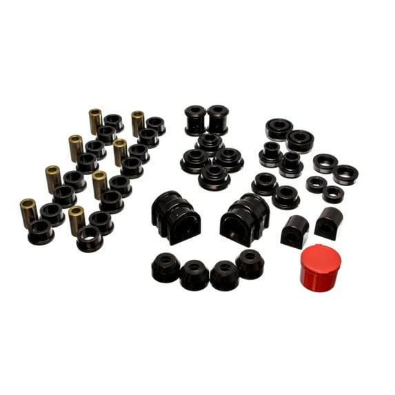Energy Suspension 91-02 Saturn S Series Coupe/Sedan/Wagon Black Hyper-Flex Master Bushing Set Fits select: 1991-2002 SATURN SL1, 1991-2002 SATURN SL2