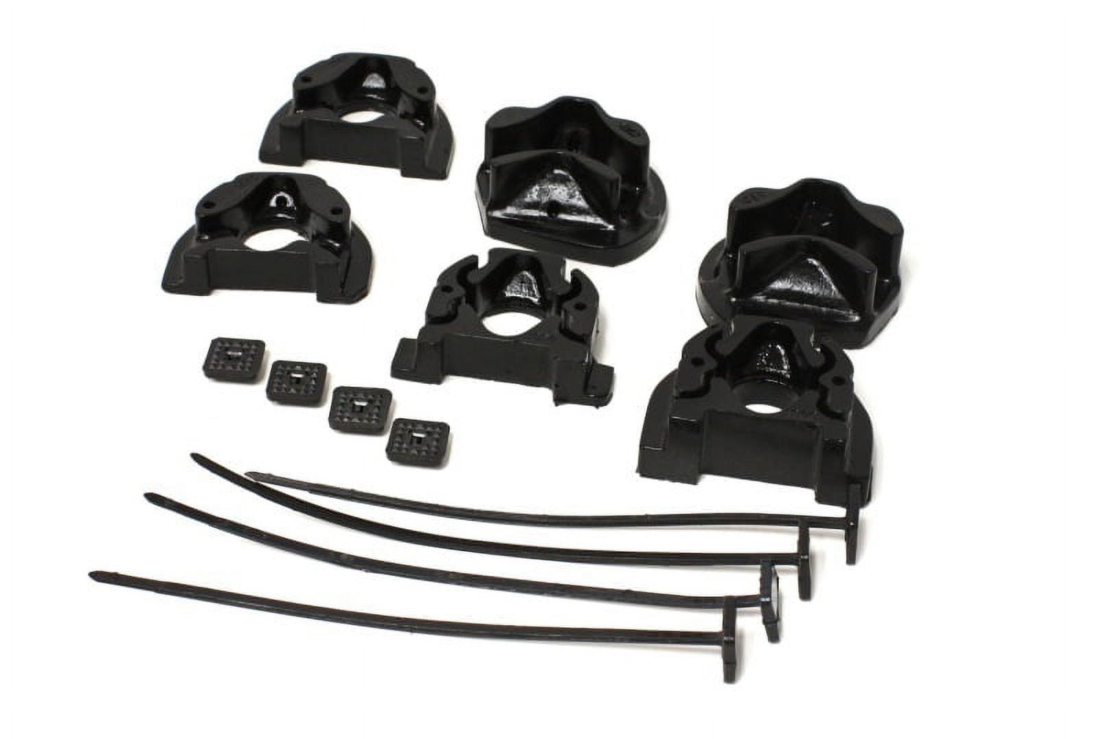 Energy Suspension 92-00 Honda Civic (Except 99-00 Si) / 93-97 Del Sol Black Motor Mount Inserts (Man Fits select: 1997-1998 HONDA CIVIC LX, 1996 HONDA CIVIC DX