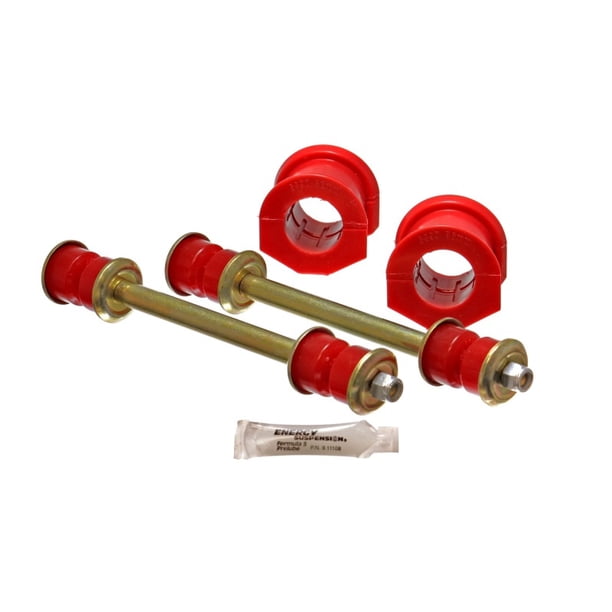 Energy Suspension 97-03 Ford F150 4wd/F250 Light Duty 4WD Red 27mm Front Sway Bar Bushing Set