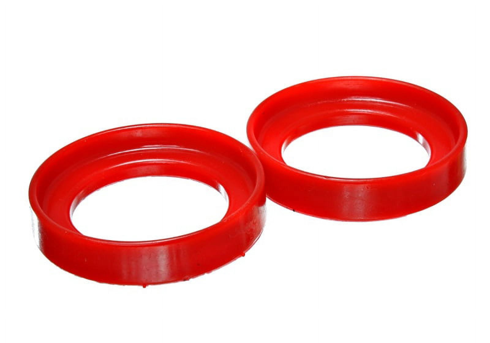 Energy Suspension 96-00 Honda Civic/CRX / 99-00 Honda Civic Si Red Front Coil Spring Isolator Set Fits select: 1997-1998 HONDA CIVIC LX, 1996 HONDA CIVIC DX